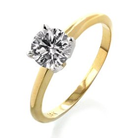 Engagement Rings Gold Diamond