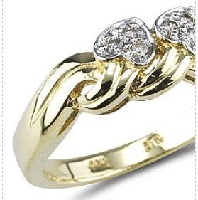 Engagement Rings Gold On Hand