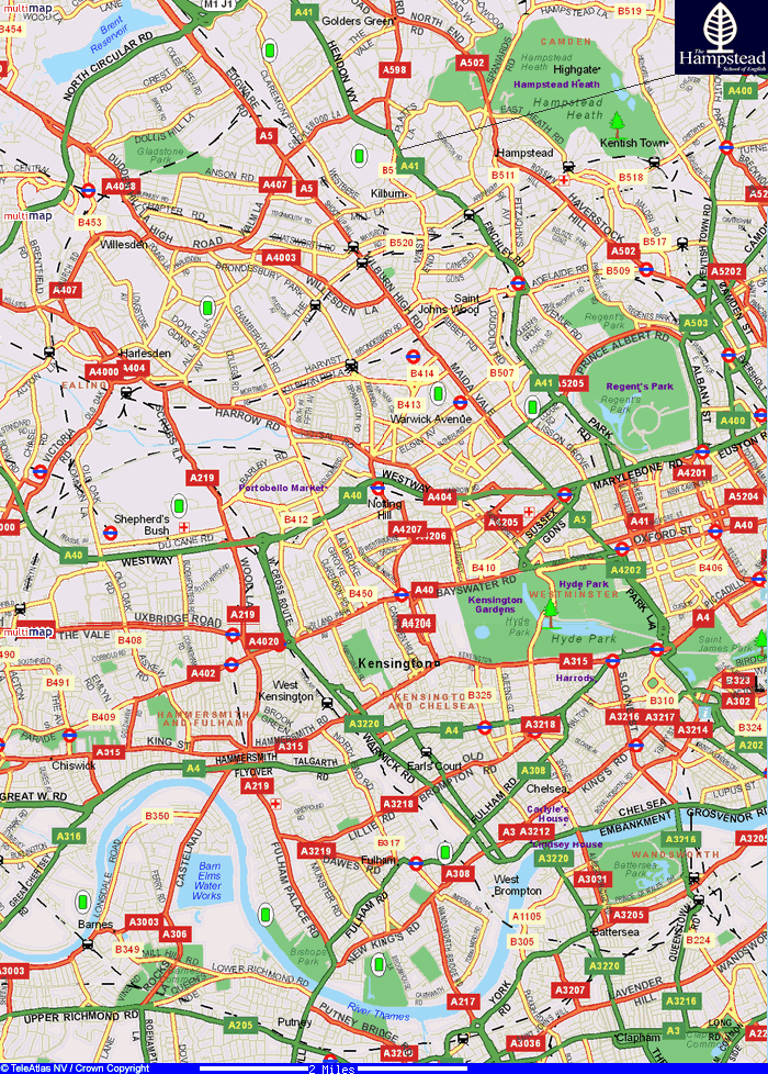 England City Map