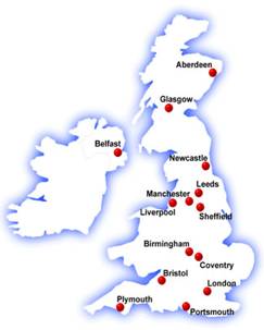 England City Map