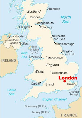 England City Map