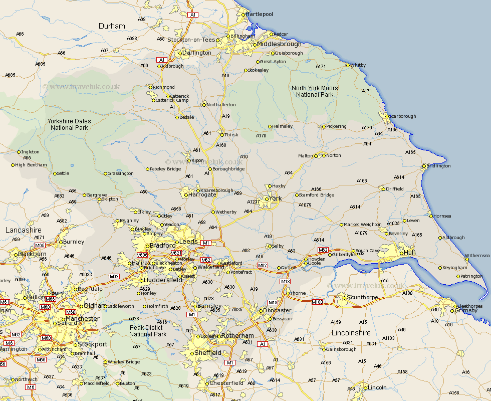 England City Map