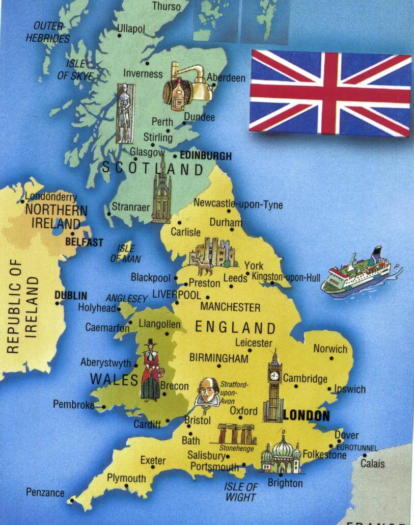 England City Map