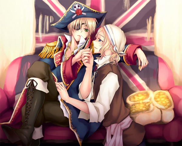 England Hetalia Pirate