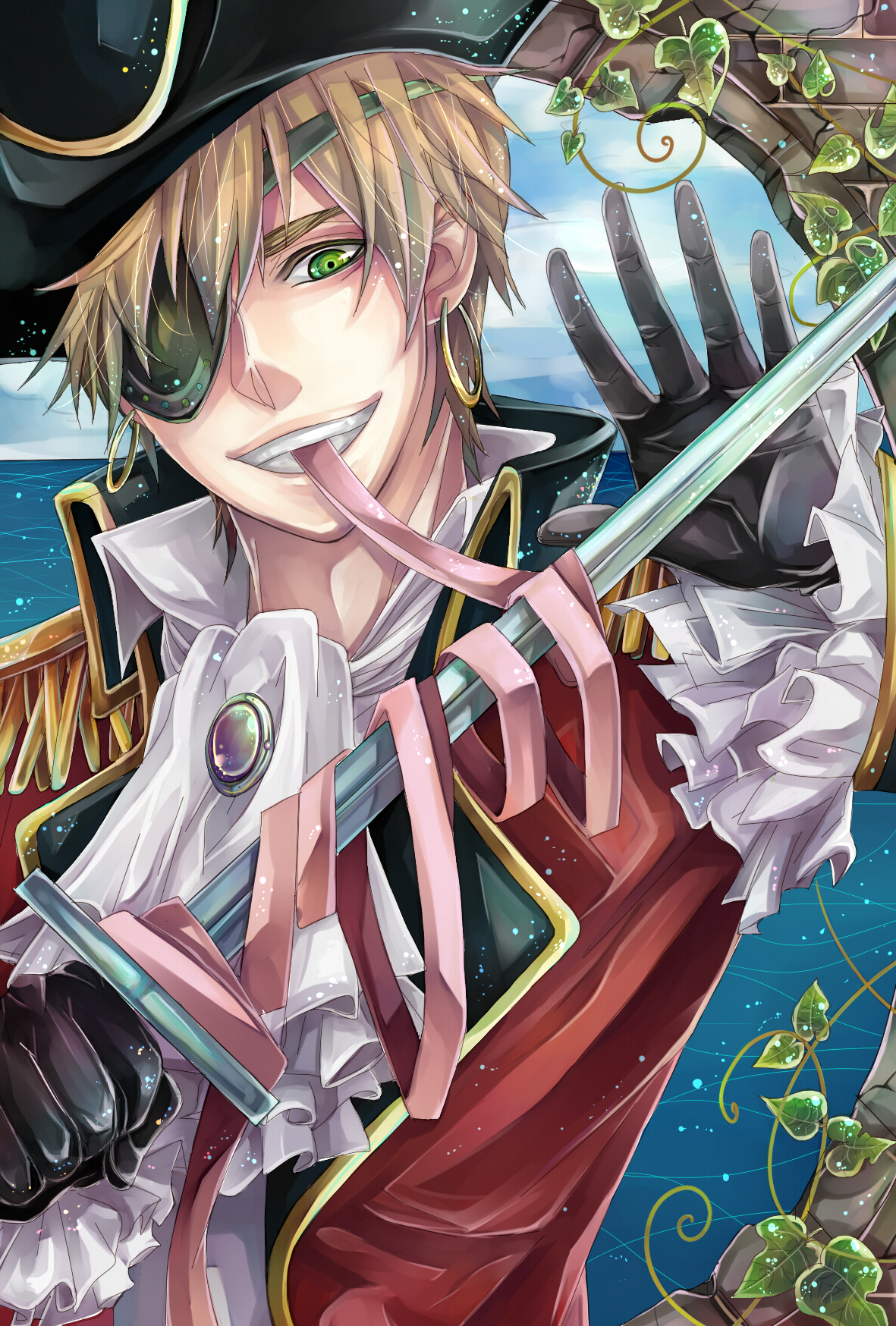 England Hetalia Pirate