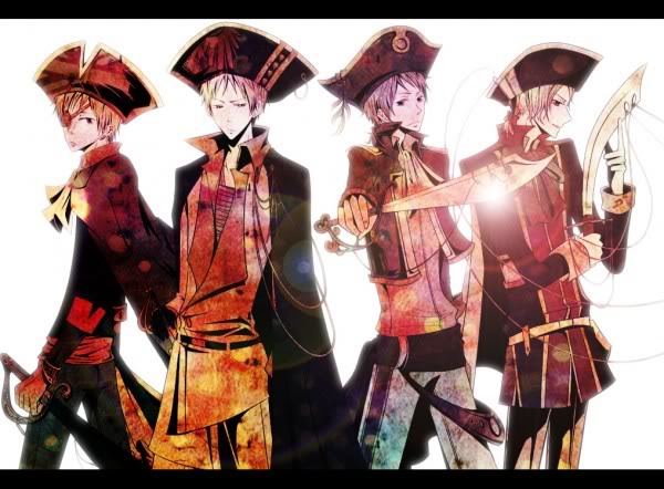 England Hetalia Pirate