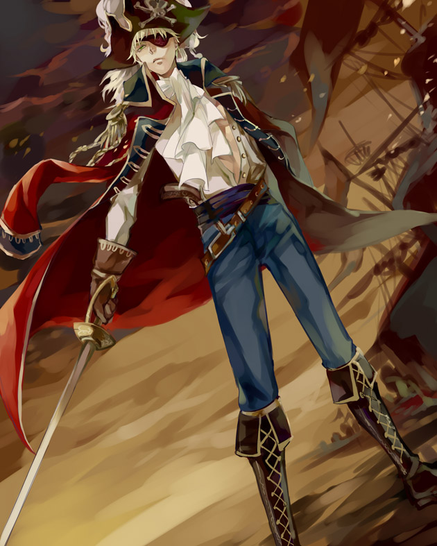 England Hetalia Pirate