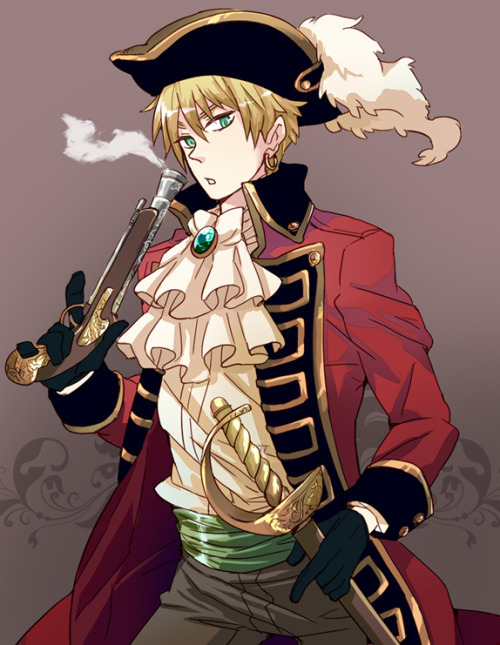 England Hetalia Pirate