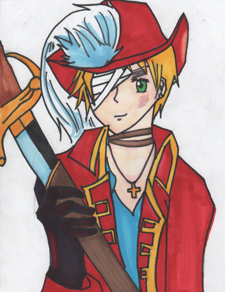 England Hetalia Pirate