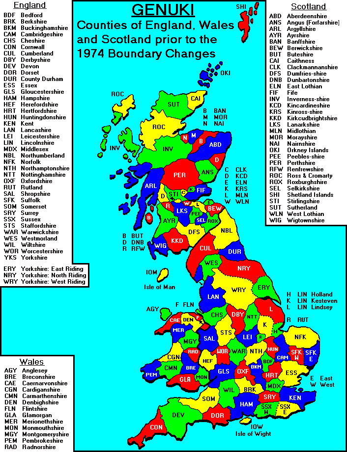 England Map Uk