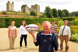 England Rugby Ball Signed