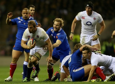 England Rugby Captain Six Nations 2013