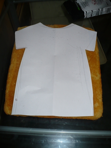 England Rugby Shirt Cake