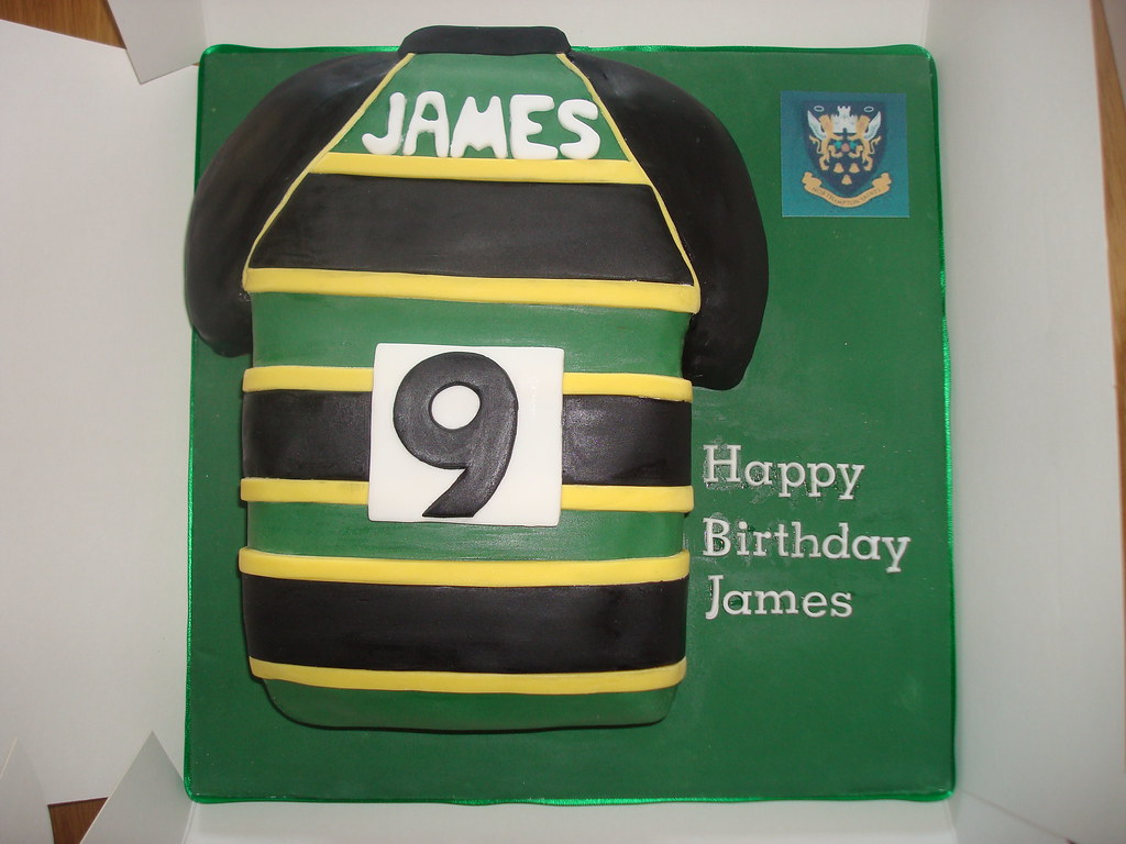 England Rugby Shirt Cake