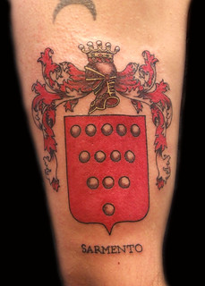 English Family Crest Tattoos