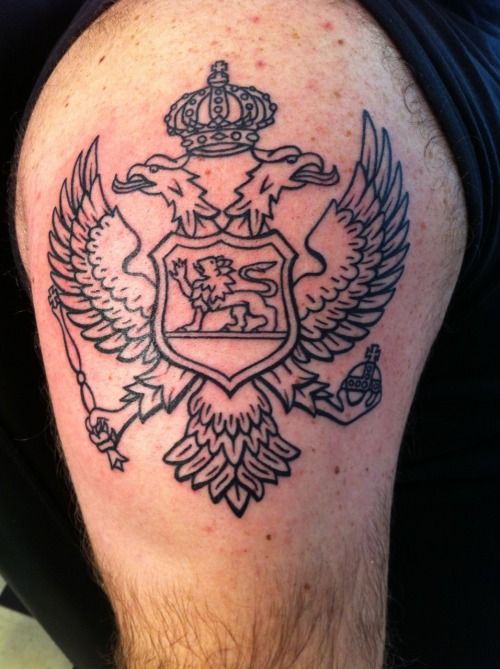 English Family Crest Tattoos