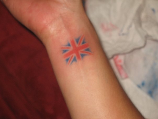 English Flag Tattoos