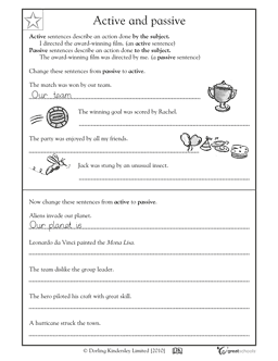 English Homework Sheets Year 6