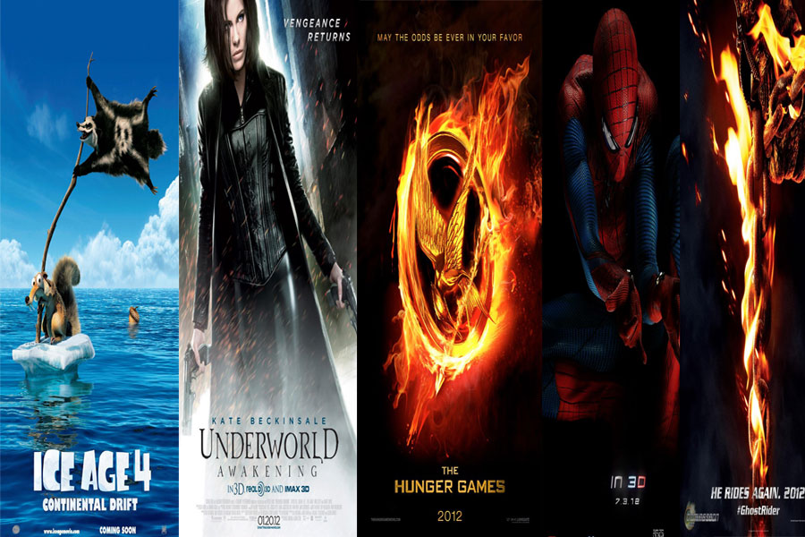 English Movies 2012 List Released