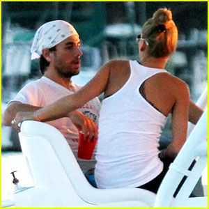 Enrique Iglesias And Anna Kournikova 2013