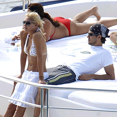 Enrique Iglesias And Anna Kournikova