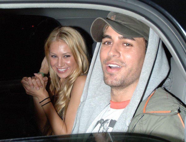 Enrique Iglesias And Anna Kournikova Break Up 2011