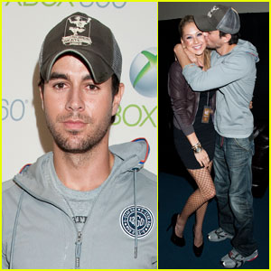 Enrique Iglesias Anna Kournikova Kissing