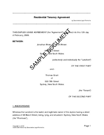 Equipment Rental Agreement Form Template