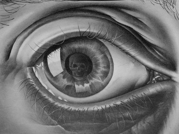 Escher Eye Drawing