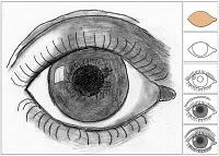 Escher Eye Drawing