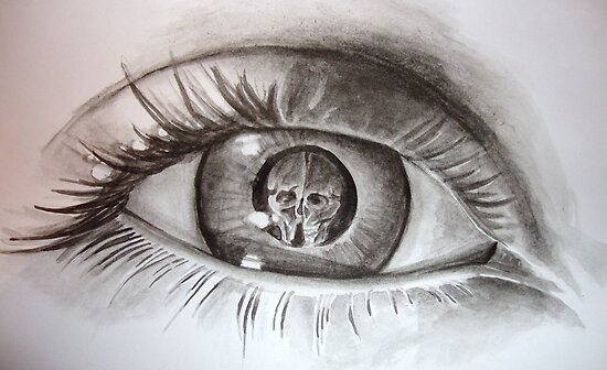 Escher Eye Drawing