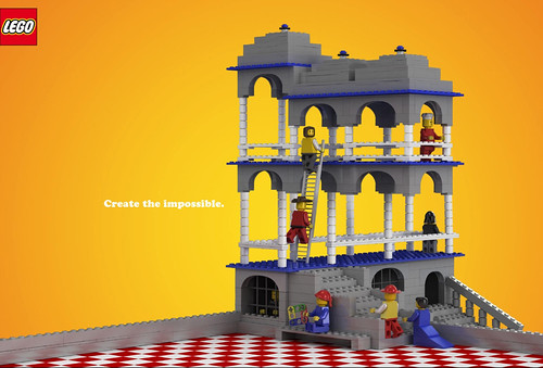 Escher Stairs Lego