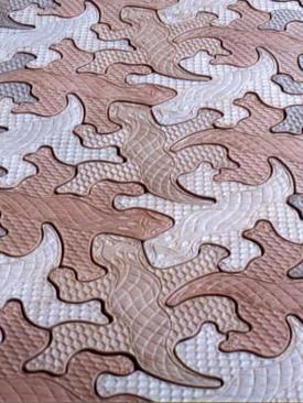 Escher Tessellations Lizard