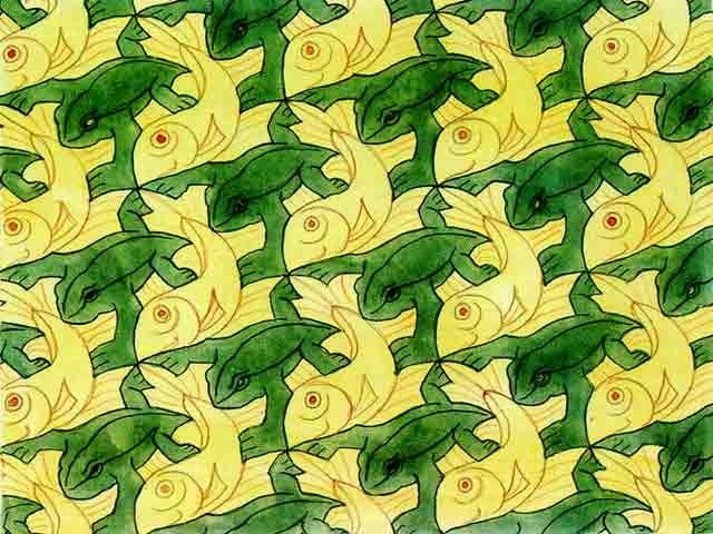 Escher Tessellations Shapes