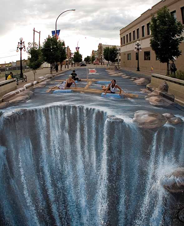 Escher Waterfall Illusion