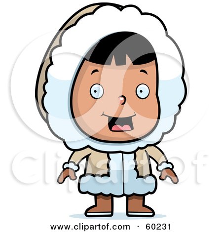 Eskimo Cartoon Character