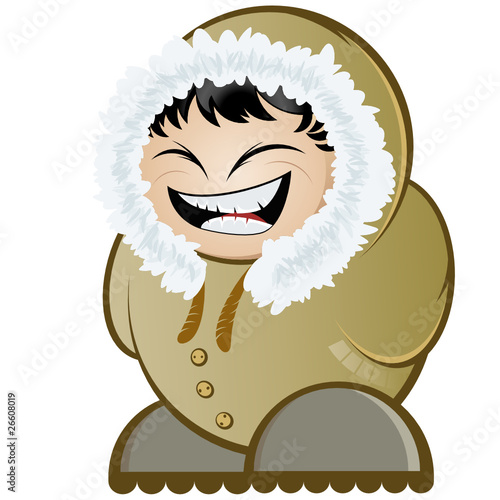 Eskimo Cartoon Character