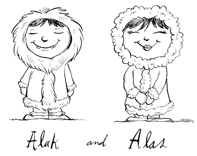 Eskimo Cartoon Drawings