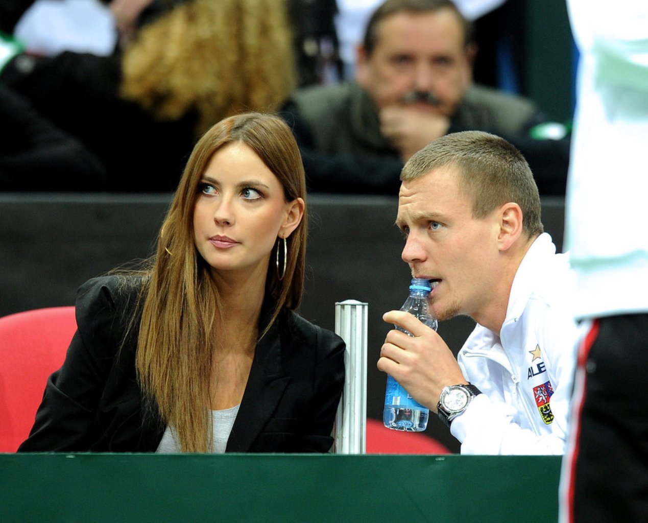 Ester Satorova And Tomas Berdych