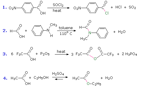 Esterification