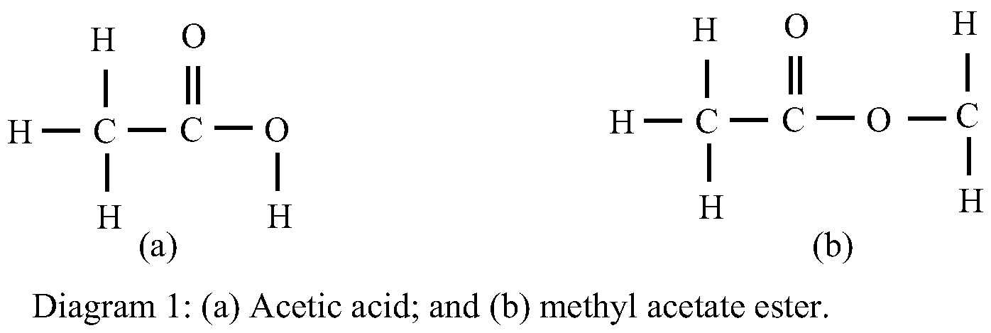 Esterification Diagram