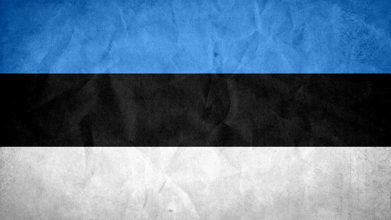 Estonia Flag Wallpaper