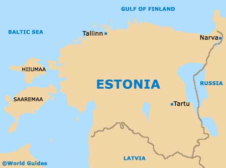 Estonia Map