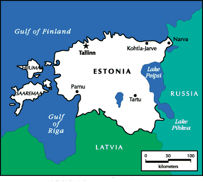 Estonia Map