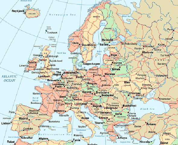 Estonia Map Europe