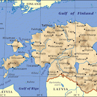 Estonia Map Europe