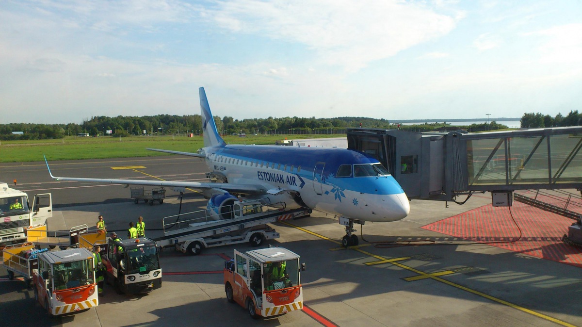 Estonian Air Stewardess