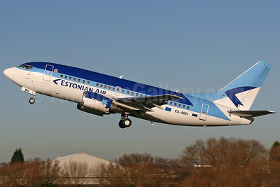 Estonian Airlines Route Map