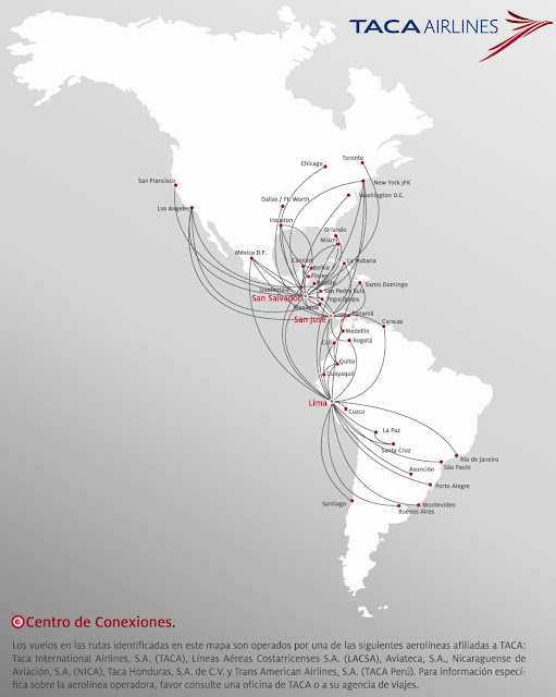 Estonian Airlines Route Map