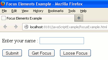 Examples Focus.js